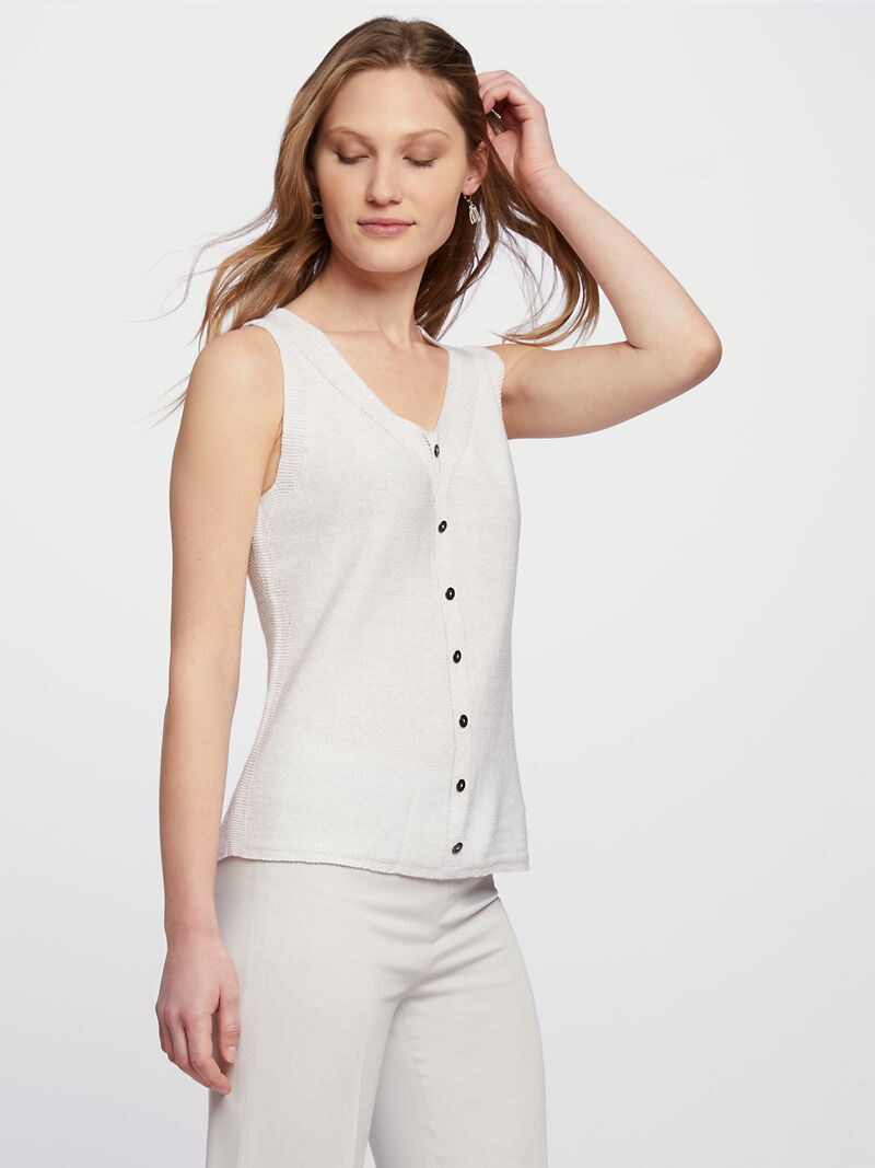 NIC+ZOE Womens Bright Side Tank NIC+ZOE Womens Bright Side Tank